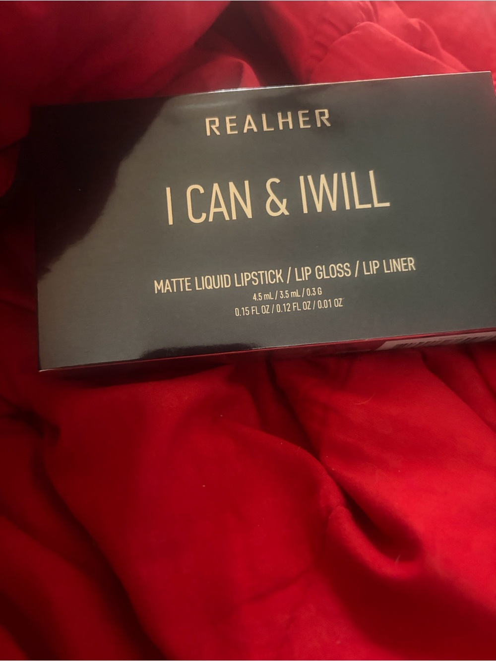 I Can & I Will Matte Liquid Lips Set Mauve color.